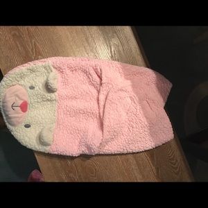 Baby girls swaddle
